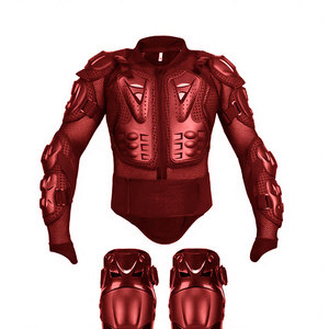 Vêtement de protection pour enfants en gros pour l'été : Combinaison de moto, veste de motocross avec genouillères, équipement de sécurité unisexe personnalisé - Product Image 6
