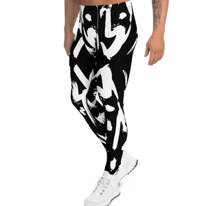 Nouveauté : Leggings de compression sans couture respirants en tricot sublimé pour hommes, Spats MMA, Spats de grappling, antidérapants, séchage rapide - Product Image 3