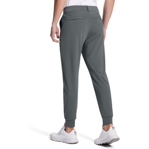 Pantalons de golf pour hommes de haute qualité, décontractés, respirants, écologiques, légers, couleur unie, extensibles, couleurs personnalisées, OEM - Product Image 3