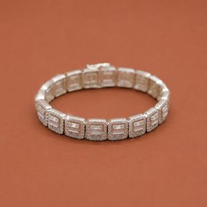 Elegante Pulsera de Plata con Diamantes de Moissanita - Product Image 3