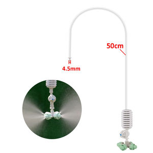 Système d'atomisation pour serre, kit de brumisation micro-croisée à 4 voies, brumisateur, arroseur, buse de pulvérisation, brumisateur en plastique - Product Image 6