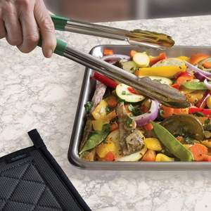Juego de 20 Utensilios de Cocina de Acero Inoxidable con Revestimiento de Vinilo, Aptos para Lavavajillas, Resistentes y Ecológicos, Calidad Premium, Venta al Por Mayor - Product Image 4