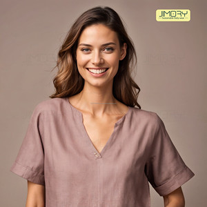 JE2010 Ropa al por mayor Lino personalizado Sólido para el mercado alemán-Tobillera corta de mujer elegante decorada con encaje-Longitud Negro Blanco - Product Image 6