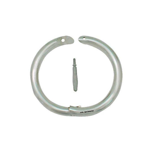 Anneau de retenue en acier inoxydable pour bovins, outil vétérinaire réutilisable pour le maniement des animaux de ferme et de ranch - Product Image 1