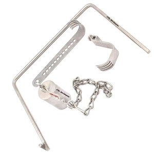 Juego de Retractores de Cadera Charnley para Incisión Inicial, Kit de Instrumentos Quirúrgicos Ortopédicos de Acero Inoxidable Manuales - Product Image 2
