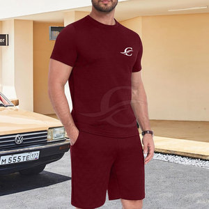 Conjuntos Cortos de Verano para Hombre, 100% Algodón, Calidad Premium, Hasta la Rodilla, Venta al Por Mayor a Precio de Fábrica - Product Image 3