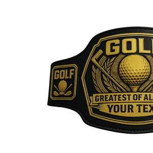 Cinturón de Campeón de Golf Personalizable, Cinturón de Campeonato del Mejor de Todos los Tiempos, Personalizado con Tu Texto, Trofeo Deportivo Premium - Product Image 4
