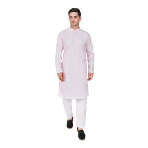 Designer Rayon <b>Kurta</b> Pajama Set|for <b>Men</b> Full Sleeve Sequined Embroidered Traditional Ethnic Groom Wear Regular Fit Festival Wear - Product Image 1