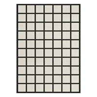 Moderner Gitter-Handgetufteter Wollteppich Direkt vom Hersteller Maßgefertigter Geometrischer Teppich