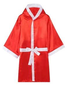 High Quality Custom Jiu Jitsu Kimono Muay Thai Boxing Wear Unisex Boxing Robe New Fashionable Custom Logo Boxing Gowns for Men - Product Image 6