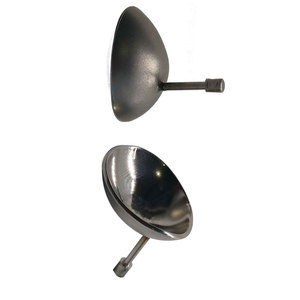 แผ่นปิดตาสแตนเลสสำหรับต่อขนตาและอุปกรณ์ร้านยกขนตา แผ่นปิดตาสแตนเลสความแม่นยำสูง - Product Image 2