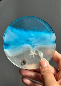 High Decorative Classic Eco-Friendly Resin Coasters Enamel Cup Placemats Best Quality Handmade for Restaurant Display - Product Image 4