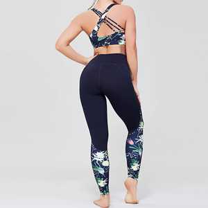 Conjunto de Yoga para Mujer con Tela que Absorbe la Humedad, el Más Vendido, MOQ Bajo, Color Personalizado, Último Diseño, Precio al por Mayor - Product Image 3