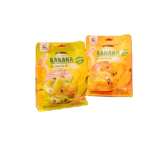 [Package 300g] DAI LONG Green Peeled Banana <b>Gummy</b> <b>Candy</b> extracted from fruit juice, delicious and irresistible - Product Image 1