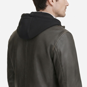 Men's Tactical Winter <b>Jacket</b> Waterproof <b>Fleece</b> <b>Lined</b> Reversible Stand Collar Zipper Outdoor Casual <b>Jacket</b> Custom OEM Wholesale - Product Image 3