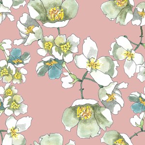 Tela Georgette de Seda 100% Premium, Resistente a las Arrugas y Ecológica, con Estampado Floral Digital Brillante y Suave para Vestidos y Bufandas de Lujo - Product Image 2