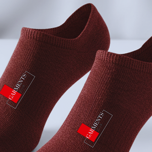 Calcetines Invisibles para Hombre, Calcetines Cortos de Algodón, Calcetines Transpirables con Logotipo Personalizado - Product Image 5
