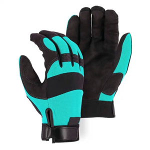 Gants de sécurité industriels d'hiver en cuir de chèvre renforcé, résistants au rétrécissement, à prise flexible, pour temps froid - Product Image 6