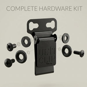 Clip de ceinture Kydex, système de fixation à la ceinture pour le transport tactique EDC, clip robuste pour étui Kydex - Product Image 5