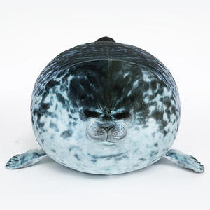 Fabricante Líder, Venta al por Mayor de Juguetes de Peluche Suaves y Gorduchos, Muñeco de Animal de Peluche, Foca Blanca - Product Image 1