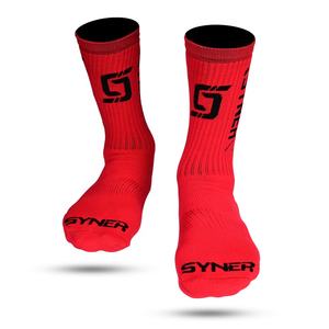 Calcetines deportivos atléticos con logotipo personalizado para hombre, antibacterianos para fútbol y correr, disponibles en diferentes colores - Product Image 2