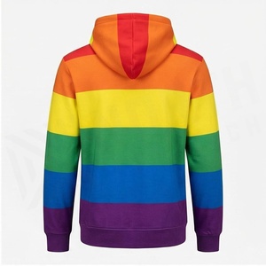 Sudadera con Capucha Rainbow de North Approach para Hombre, Sudadera Informal con Capucha, Bolsillo Delantero, Impresión Digital, Corte Regular, Ropa de Invierno, 100% Algodón - Product Image 2