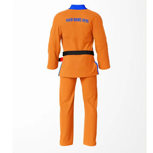 ชุดยิวยิตสูดีไซน์ใหม่ ผ้าฝ้าย 100% รับผลิตตามสั่ง ราคาขายส่ง พร้อมปักโลโก้ของคุณ ชุดยิวยิตสูบราซิลแบบกำหนดเอง - Product Image 2