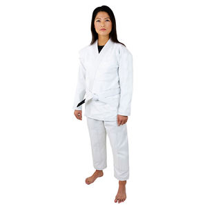 Kimono de BJJ pour femme en coton renforcé, tenue d'entraînement d'arts martiaux avec tissu tissé perlé pour le grappling et les tournois - Product Image 1