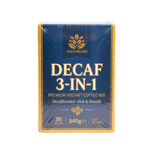 Blue <b>Coffee</b> <b>Instant</b> <b>Coffee</b> Mellow Neutral Taste with Fruit Flavors Slimming Option Packaged in Box and Bag - Product Image 4
