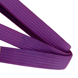 Customized Hot Sale Martial Arts Cotton Belt Bjj Judo Karate Black Belt For Men's Martial Art Wear <b>Cheap</b> Price Wholesale - Product Image 4