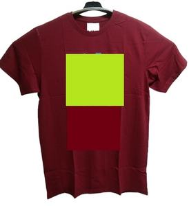 T-shirt à manches courtes pour hommes imprimé sur mesure 100% organique à la mode simple imprimé Streetwear lourd séchage rapide Casua doux pour hommes - Product Image 1