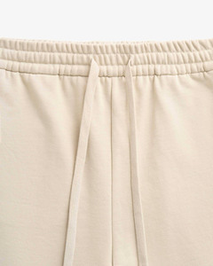 Pantalones Cortos Deportivos Casuales para Hombre, de Algodón Tejido, Corte Holgado, Transpirables, de Secado Rápido, con Cintura Elástica, para Verano - Product Image 3