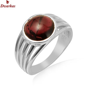 Bague élégante et tendance en argent sterling 925 avec améthyste pour hommes, en stock, vente en gros, bagues de mode. - Product Image 2