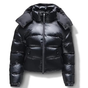 Veste matelassée de haute qualité en duvet avec fourrure de loup, capuche rembourrée, manteaux pour hommes, parka canadienne, veste en fourrure, coupe classique - Product Image 2