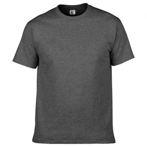 T-shirt en coton biologique de haute qualité pour homme, écologique, 100 % coton, coupe classique, logo frontal, tissu jersey 220g, vierge, vente en gros - Product Image 5