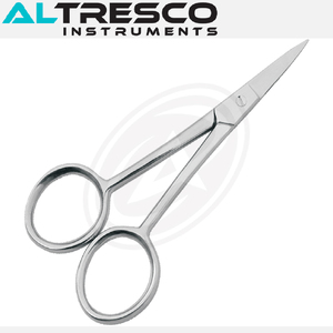 Ciseaux de poche pour bébé en acier inoxydable avec type de beauté à lame droite tranchante avec vis fixe - Product Image 3