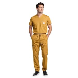 OEM Men Cotton Scrub Uniform Hospital <b>Doctor</b> Clothing <b>Set</b> Custom Logo Manufacturer High Quality Comfortable Scrub Suits - Product Image 5