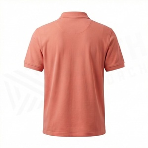 เสื้อโปโลผู้ชายแบบเรียบง่าย ผ้าถักโพลีเอสเตอร์ระบายอากาศได้ 100%  โลโก้ด้านหน้า  ออกแบบได้ตามต้องการ  เสื้อผ้ากีฬา  ทรงพอดีตัว - Product Image 2