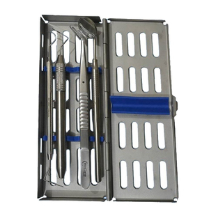 Kit d'examen dentaire de base de haute qualité en acier inoxydable pour nettoyage et restauration des dents et des parodonties – Instruments Bone Bridge - Product Image 1