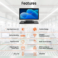 Computadora Industrial Todo en Uno con Pantalla Táctil Integrada, Ideal para Kioscos