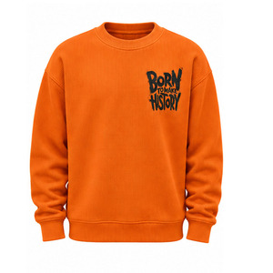 <b>Mens</b> Waffle Knit Sweatshirt Textured Long Sleeve Crewneck Casual Pullover <b>Thermal</b> <b>Top</b> Custom OEM Streetwear Manufacturer Factory - Product Image 1
