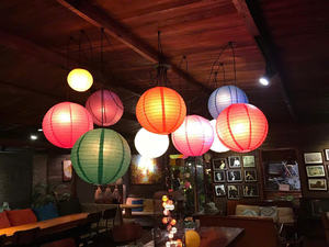 โคมไฟเวียดนามงานฝีมือผ้าไหมสำหรับงานเฉลิมฉลองและการตกแต่งแบบดั้งเดิมของเวียดนาม - Product Image 5