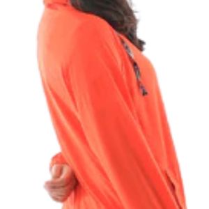 Veste de course pour femmes, couleur rouge, coupe-vent léger et respirant pour la course à pied, l'entraînement physique, le jogging en plein air - Product Image 4