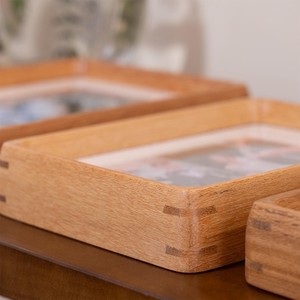 Minimalist Wooden Photo <b>Frame</b> Rectangular Handmade Tabletop Vertical Orientation - Product Image 3