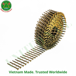 ตะปูพาเลทแบบม้วน ขนาด 1-3/4 นิ้ว x 0.092 นิ้ว จำนวน 9000 ชิ้น หัวแบบสกรูลายตาราง สำหรับปืนยิงตะปูแก๊ส ราคาโรงงาน |   ตะปูแบบม้วน - Product Image 2