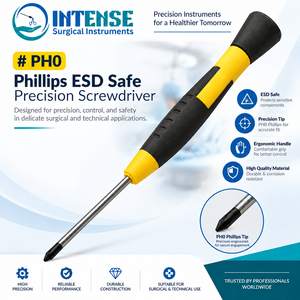 Professional Precision Phillips Screwdriver Ergonomic Non Slip Handle Steel Shaft <b>Repair</b> Hand <b>Tool</b> Electronics Jewelry <b>Watch</b> Rep - Product Image 4