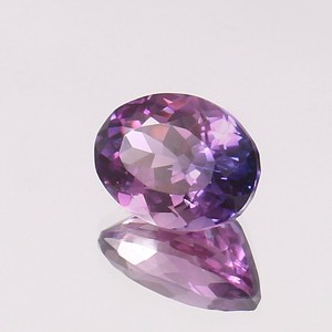 Zafiro de Ceilán natural morado y rosa, piedra preciosa ovalada suelta de alta calidad para la fabricación de anillos y joyería. - Product Image 2