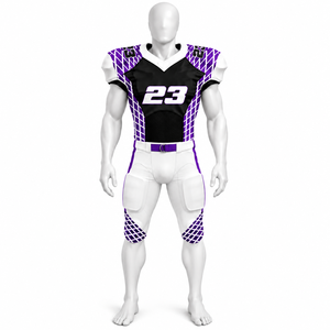 Uniforme de Fútbol Americano Unisex Más Vendido, Conjunto de Logotipo y Número Personalizados, Uniforme de Fútbol Americano Transpirable - Product Image 2