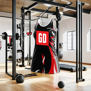 Haut de sport pour femme, col rond, manches longues, couleur unie, coupe classique, extensible dans quatre directions, 100 % polyester - Product Image 1