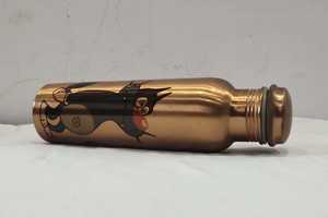 Botella de Cobre con Diseño Estampado y Martillado, Ideal para Yoga, Gimnasio y Escuela, de Alta Calidad - Product Image 3